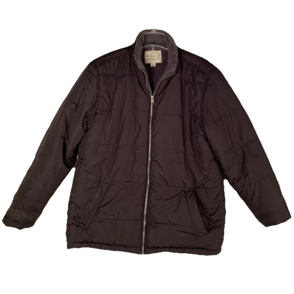 weatherproof vintage winter jacket large Fuzzy Lining